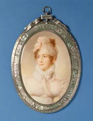 Miniatura de una joven